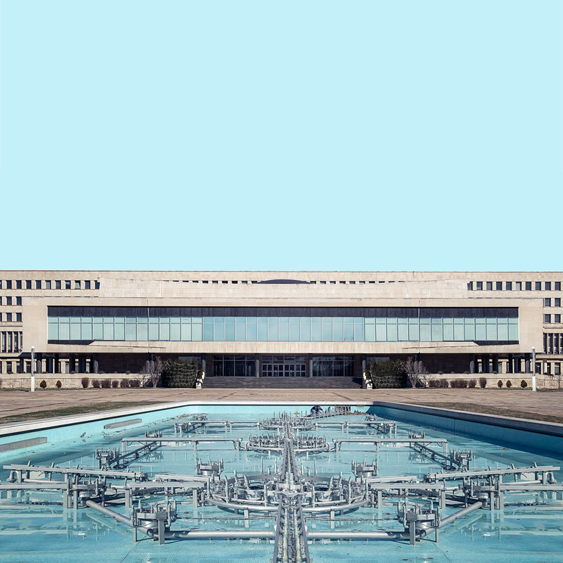 Illustration for article titled These Photos of Belgrade's Socialist Architecture Look Like Ancient Spaceships